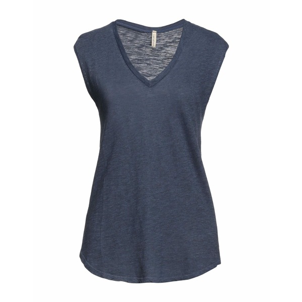 【送料無料】 ランストン レディース Tシャツ トップス T-shirts Blue