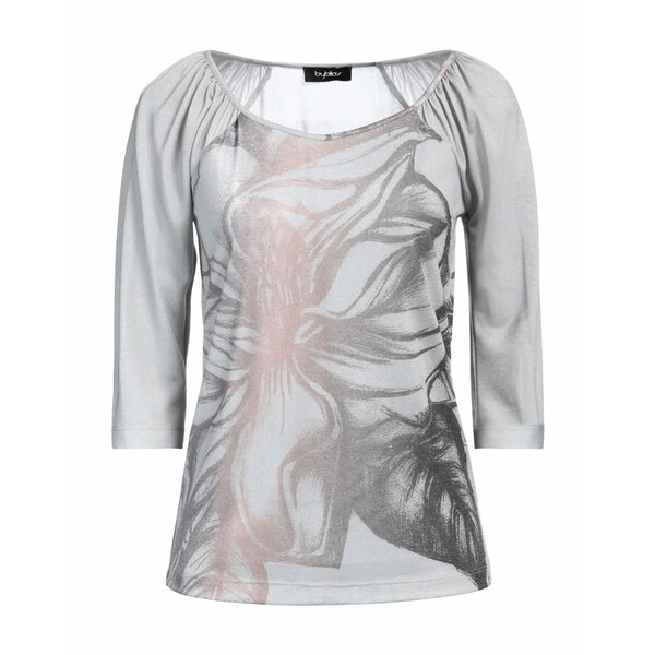 【送料無料】 ビブロス レディース Tシャツ トップス T-shirts Grey 22,176円
