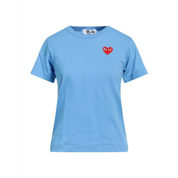 【送料無料】 コムデギャルソン レディース Tシャツ トップス T-shirts Azure