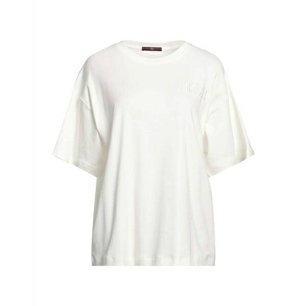 【送料無料】 ハイ レディース Tシャツ トップス T-shirts White