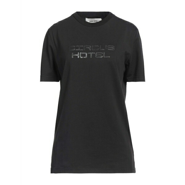【送料無料】 サーカス・ホテル レディース Tシャツ トップス T-shirts Black