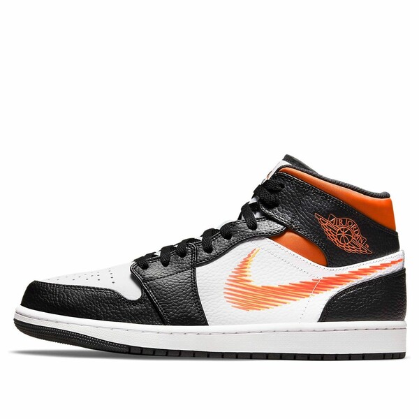 Jordan ジョーダン メンズ スニーカー  【Air Jordan 1 Mid \u0027Zig Zag Swoosh\u0027 DN4929-100】  大きさ US_12.5(30.5糎)