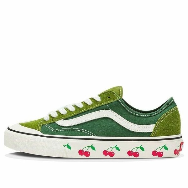 Vans バンズ メンズ スニーカー  【Vans Style 36 Decon 空想科学小説 Casual Low Tops Skateboarding Shoes Unisex Green VN0A4BX9BGK】  大きさ US_M_3.5
