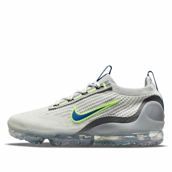 Nike ナイキ メンズ スニーカー 【Nike Air Vapormax 2021 Flyknit 'White Volt Hyper Royal' DC9394-100】 サイズ US_6.5(24.5cm)｜asty