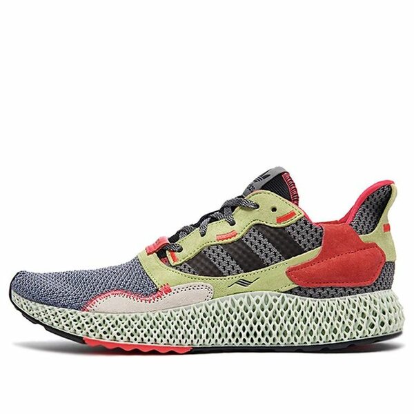 adidas アディダス メンズ スニーカー 【adidas ZX 4000 Futurecraft 4D 'Grey Yellow' BD7927】 サイズ US_9(27.0cm)｜asty