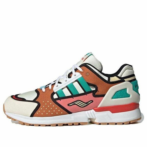 adidas アディダス メンズ スニーカー  【adidas The Simpsons x ZX 10000 \u0027A-ZX Series - Krusty Burger\u0027 H05783】  大きさ US_6.5(24.5糎)