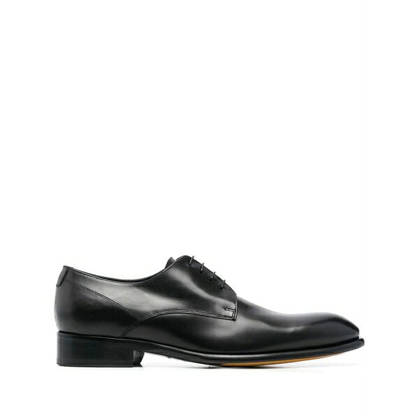 ドンカルズ メンズ 御召しものシューズ シューズ 32粍 leather derby shoes Black