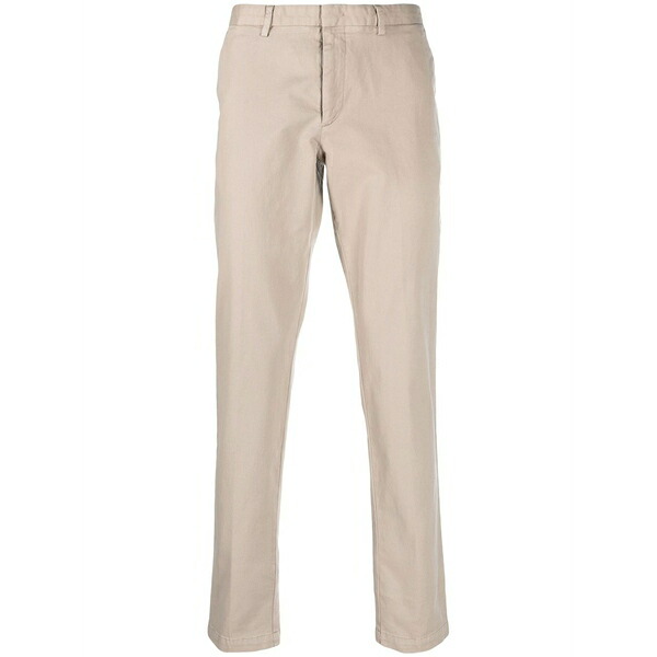 元締め メンズ 心地好いズボン下 ボトムス Low-rise chino trousers Neutrals