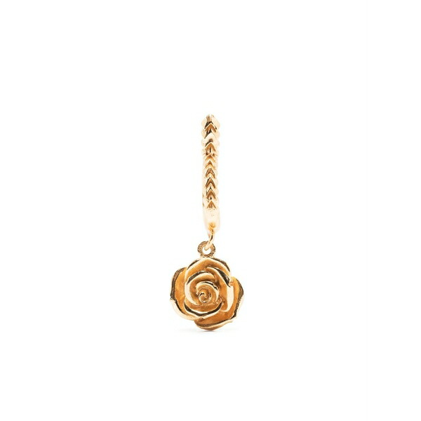 エマニュエレ ビコッキ メンズ ピアス・イヤリング 添え物 Rose charm single earring Gold