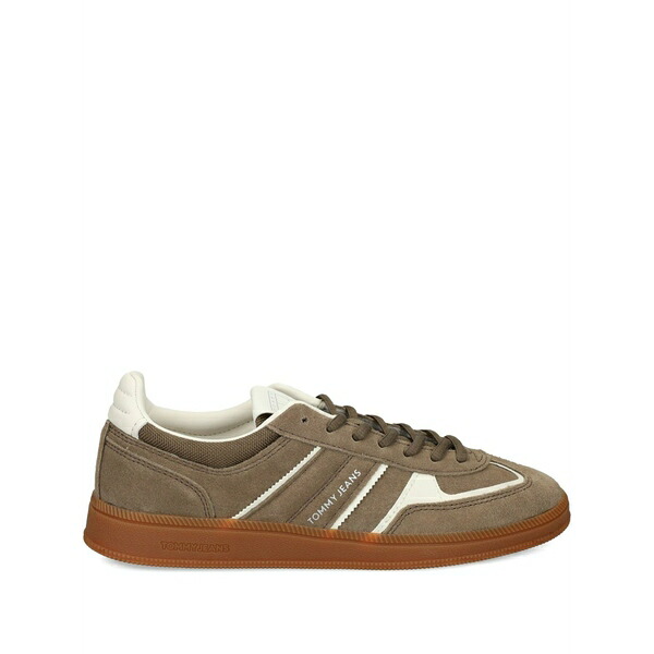 トミーヒルフィガー レディース スニーカー シューズ  greenwich suede leather sneakers Brown