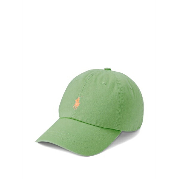 ラルフローレン メンズ かぶり笠 付属品 Cotton baseball cap Green