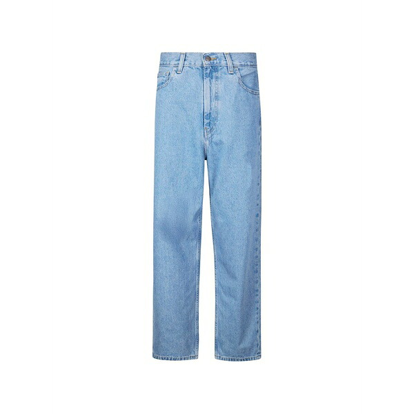 カーハート レディース デニムパンツ ボトムス Brandon bleached stone trousers Blue|asty