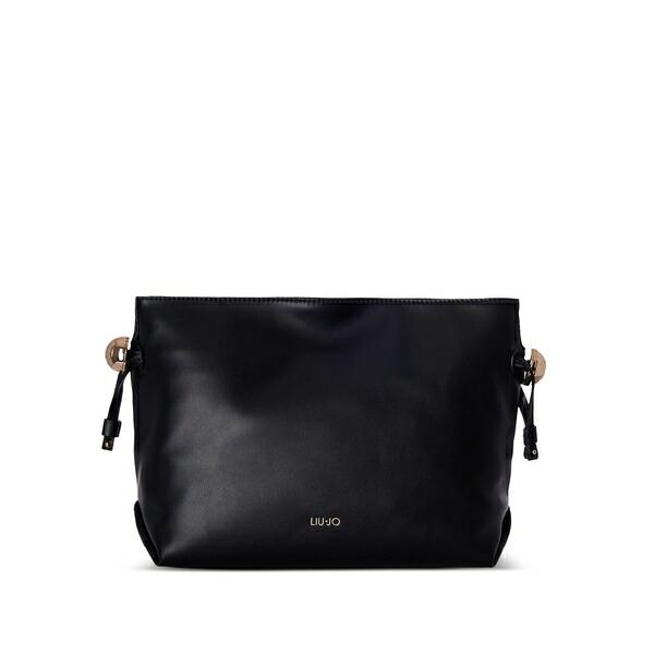 リュージョー レディース ショルダーバッグ 御徒面子 Medium logo-detail shoulder bag Black