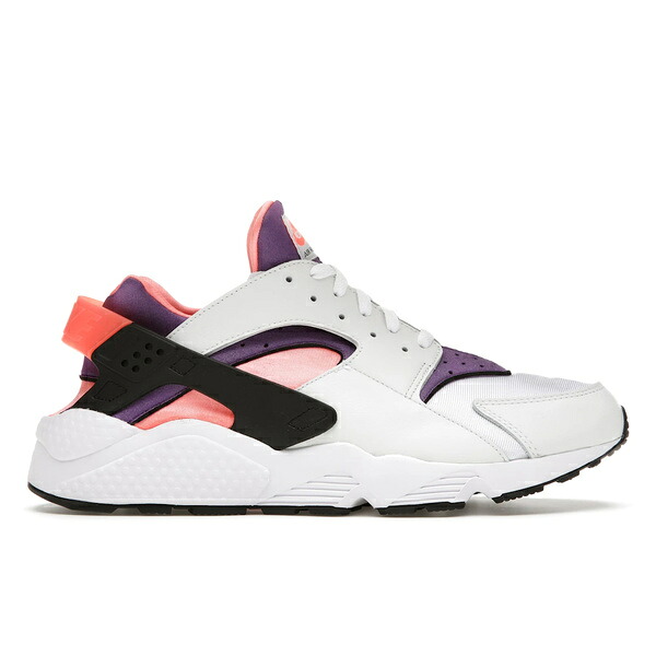 Nike ナイキ メンズ スニーカー 【Nike Air Huarache Bright Mango】 サイズ US_9.5(27.5cm) Bright Mango/White/Purple-Black|asty