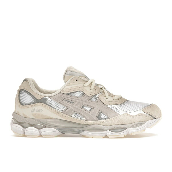 ASICS アシックス メンズ スニーカー  【ASICS Gel-NYC White Oyster Grey】  サイズ US_M_13 White/Oyster Grey