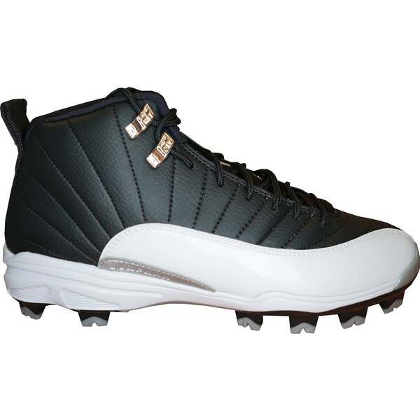 Jordan ジョーダン メンズ スニーカー 【Jordan 12 Retro MCS Cleat Playoffs】 サイズ US_8(26.0cm) Black/Gym Red-White-Metallic Silver|asty