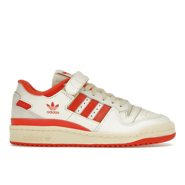 adidas アディダス メンズ スニーカー 【adidas Forum 84 Low Ivory Preloved Red】 サイズ US_5.5(23.5cm) Ivory/Preloved Red/Easy Yellow|asty
