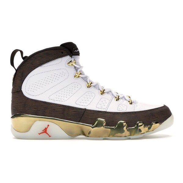 Jordan ジョーダン メンズ スニーカー  【Jordan 9 Retro MOP Melo】  大きさ US_8.5(26.5糎) White/Baroque Brown-Team Orange