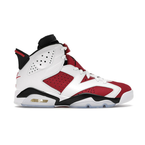 Jordan ジョーダン メンズ スニーカー  【Jordan 6 Retro Carmine (2021)】  大きさ US_6(24.0糎) White/Black-Carmine