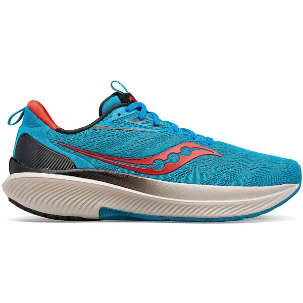 Saucony サッカニー メンズ スニーカー  【Saucony Echelon 9 Ocean Redrock】  大いさ US_12.5(30.5糎) Ocean/Redrock 靴-スニーカー