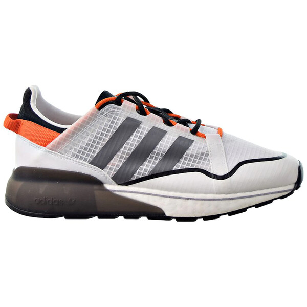 品質一番の adidas アディダス メンズ スニーカー サイズ US_11.5 29.5cm White Grey Orange adidas アディダス メンズ スニーカー サイズ US_11.5(29.5cm) White