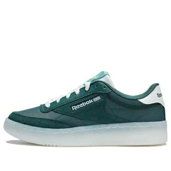 Reebok リーボック メンズ スニーカー 【Reebok Club C 85W Shoes 'Green White' 100222333】 サイズ US_9(27.0cm)|asty