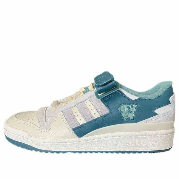 adidas アディダス メンズ スニーカー 【adidas Forum Low Shoes 'White Blue' HP2067】 サイズ US_10(28.0cm)|asty