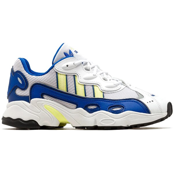 adidas アディダス レディース スニーカー  【adidas Ozweego 3 OG White Royal Blue (Women\u0027s)】  大いさ US_6(23.0珊) White/Royal Blue/Solar Yellow レディース靴-靴-スニーカー