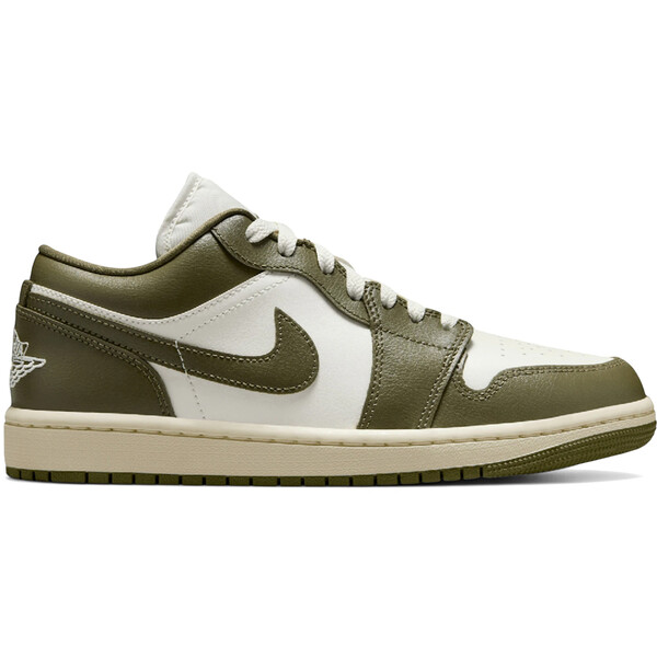 Jordan ジョーダン レディース スニーカー  【Jordan 1 Low Medium Olive (Women)】  サイズ US_7(24.0cm) White/Medium Olive/Sail