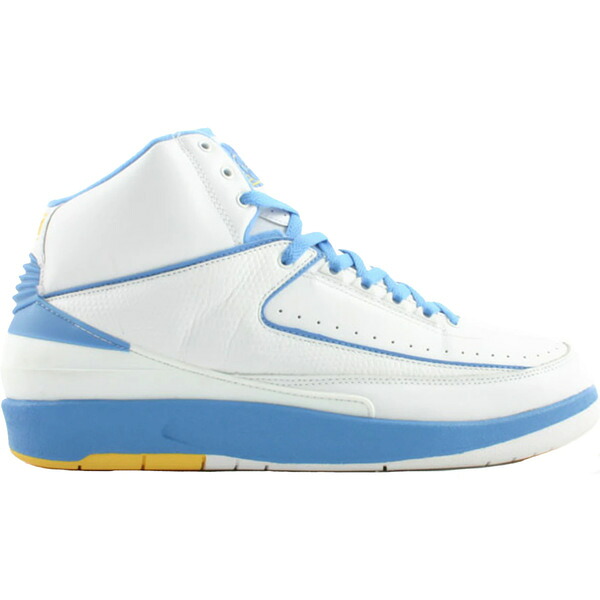 Jordan ジョーダン メンズ スニーカー 【Jordan 2 Retro Melo】 サイズ US_10.5(28.5cm) White/Columbia Blue-Varisty Maize｜asty