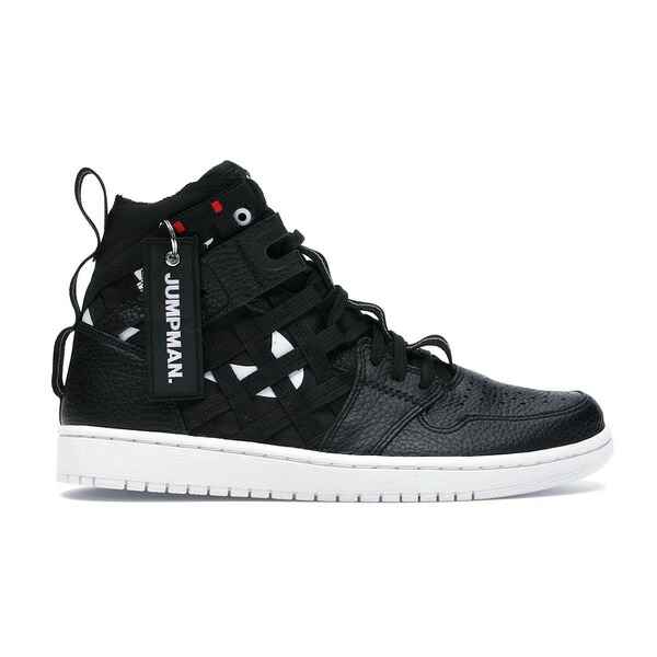 Jordan ジョーダン メンズ スニーカー  【Jordan 1 Cargo Black White】  大いさ US_8.5(26.5珊) Black/White-Metallic Silver-Orange Blaze-University Red 靴-メンズ靴-スニーカー