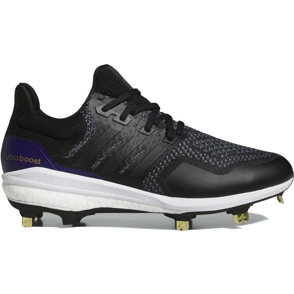 adidas アディダス メンズ スニーカー  【adidas Ultra Boost 1.0 デオキシリボ核酸 Dugout Cleats OG Black Gold Purple】  大いさ US_10.5(28.5糎) Core Black/Core Black/Gold Metallic メンズ靴-靴-スニーカー