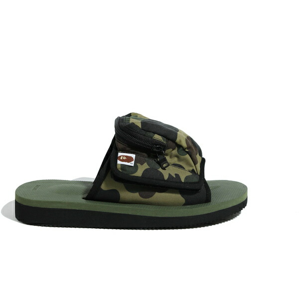 Suicoke スイまかない方 メンズ スニーカー  【Suicoke Dao A Bathing Ape 1st Camo Olive】  大きさ US_9(27.0糎) Green Camo/Olive