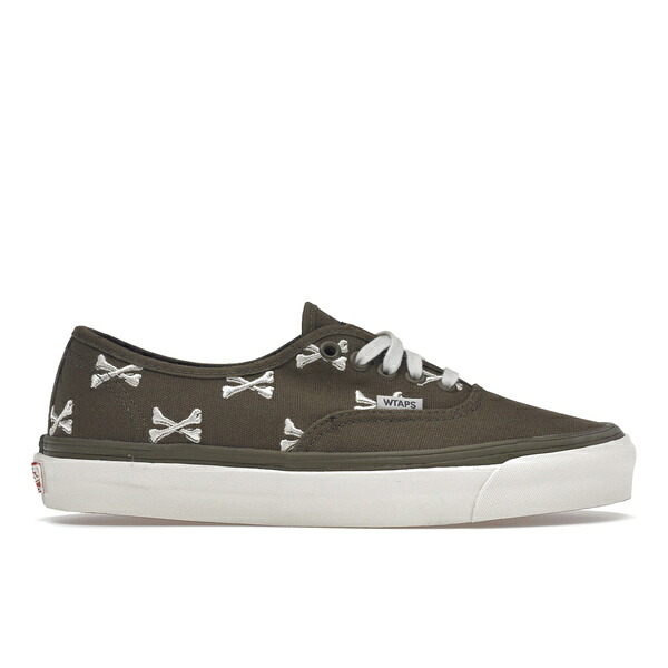 Vans バンズ メンズ スニーカー  【Vans Authentic WTAPS Olive Crossbones】  大きさ US_10.5(28.5糎) Olive