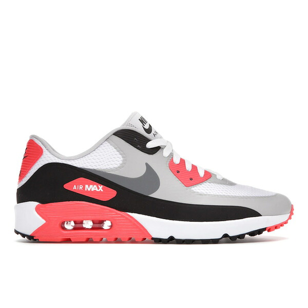 Nike ナイキ メンズ スニーカー 【Nike Air Max 90 Golf Infrared】 サイズ US_9(27.0cm) White/Black/Neutral Grey/Infrared｜asty