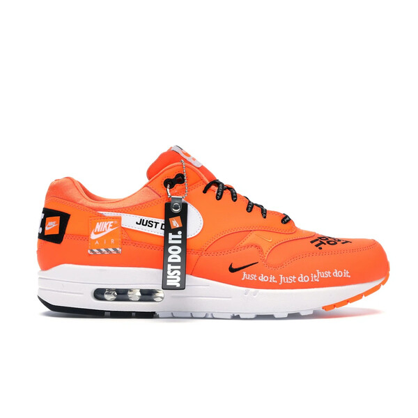 Nike ナイキ メンズ スニーカー 【Nike Air Max 1 Just Do It Pack Orange】 サイズ US_10(28.0cm) Total Orange/White-Black|asty