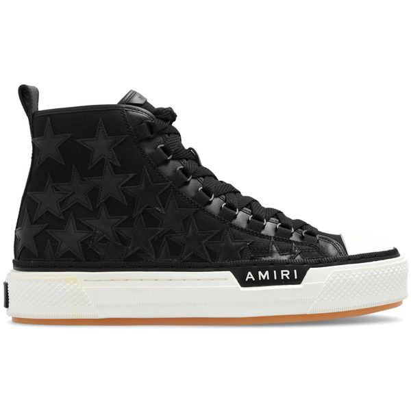 AMIRI アミリ メンズ スニーカー  【AMIRI Stars Court High Black】  サイズ US_8(26.0cm) Black