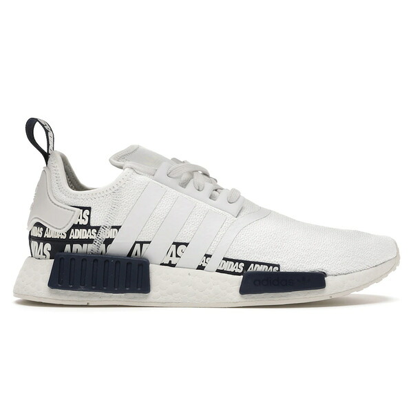 adidas アディダス メンズ スニーカー  【adidas NMD R1 Label Pack Crystal White】  サイズ US_9.5(27.5cm) Crystal White/Crystal White/Collegiate Navy