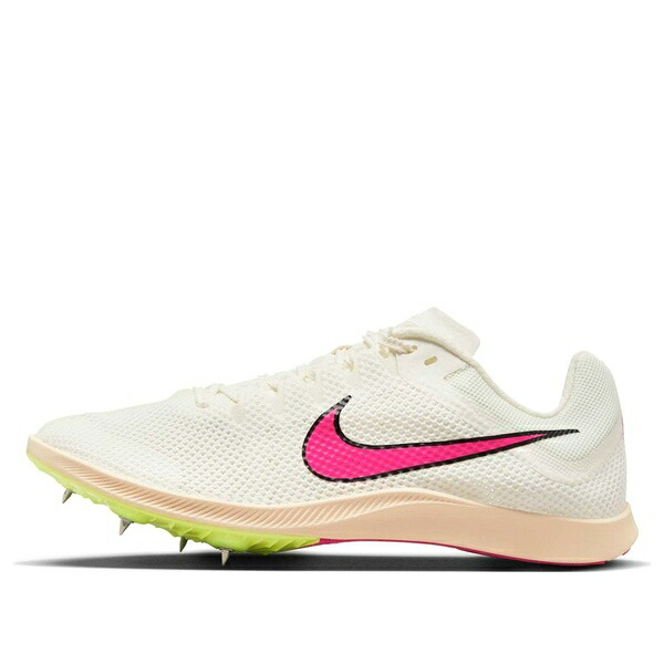 Nike ナイキ メンズ スニーカー 【Nike Air Zoom Rival Distance Spikes 'Sail Fierce Pink' DC8725-101】 サイズ US_M_14｜asty