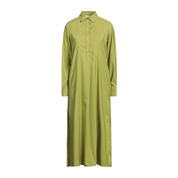 【送料無料】 アリーニ レディース ワンピース トップス Midi dresses Green