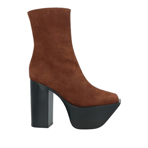 【送料無料】 ピーター・ドゥ レディース ブーツ シューズ Ankle boots Brown