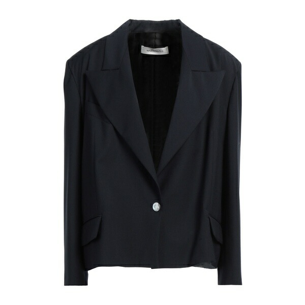 【送料無料】 ナインミニッツ レディース ジャケット＆ブルゾン アウター Blazers Blue