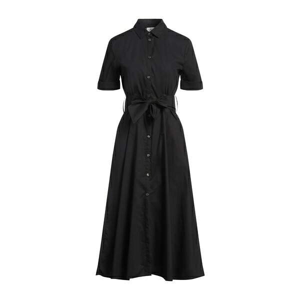 【送料無料】 ウール リッチ レディース ワンピース トップス Midi dresses Black