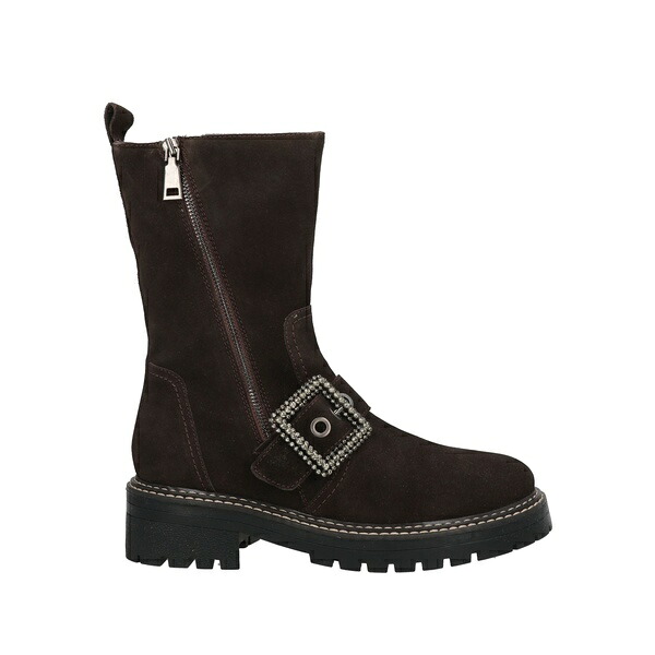 【送料無料】 アペパッツァ レディース ブーツ シューズ Ankle boots Brown