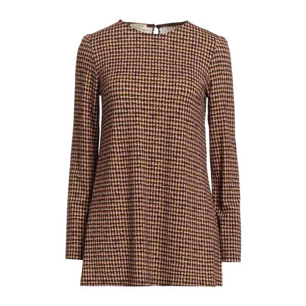 【送料無料】 シユ レディース Tシャツ トップス T-shirts Brown