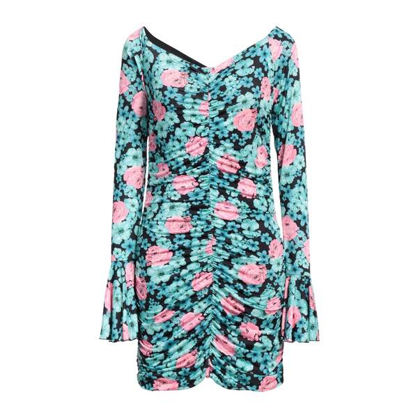 【送料無料】 ハブワン レディース ワンピース トップス Mini dresses Azure