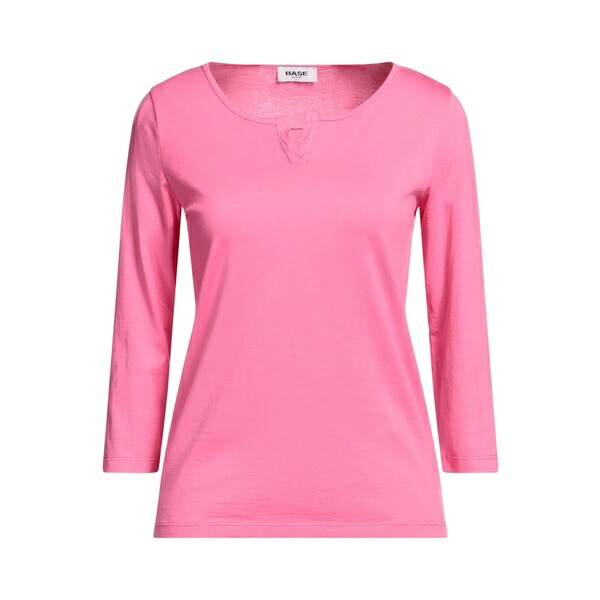 【送料無料】 ベース ミラノ レディース Tシャツ トップス T-shirts Pink