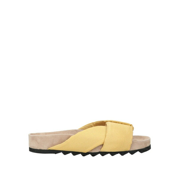 【送料無料】 セオリー レディース サンダル シューズ Sandals Yellow
