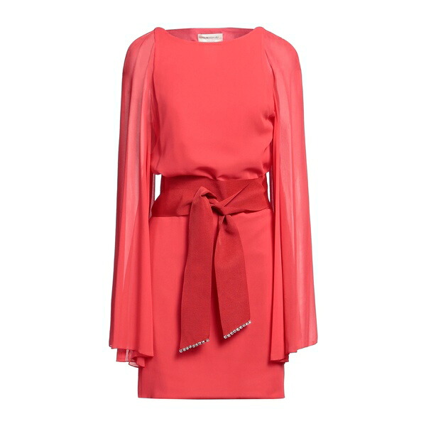 【送料無料】 ブルマリン レディース ワンピース トップス Mini dresses Red