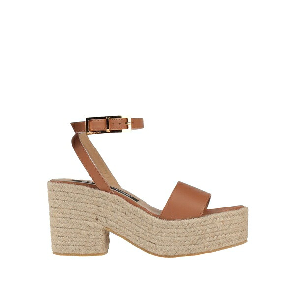 【送料無料】 セルジオロッシ レディース サンダル シューズ Espadrilles Brown｜asty